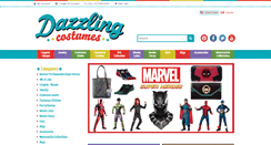 Desktop Screenshot of dazzlingcostumes.com